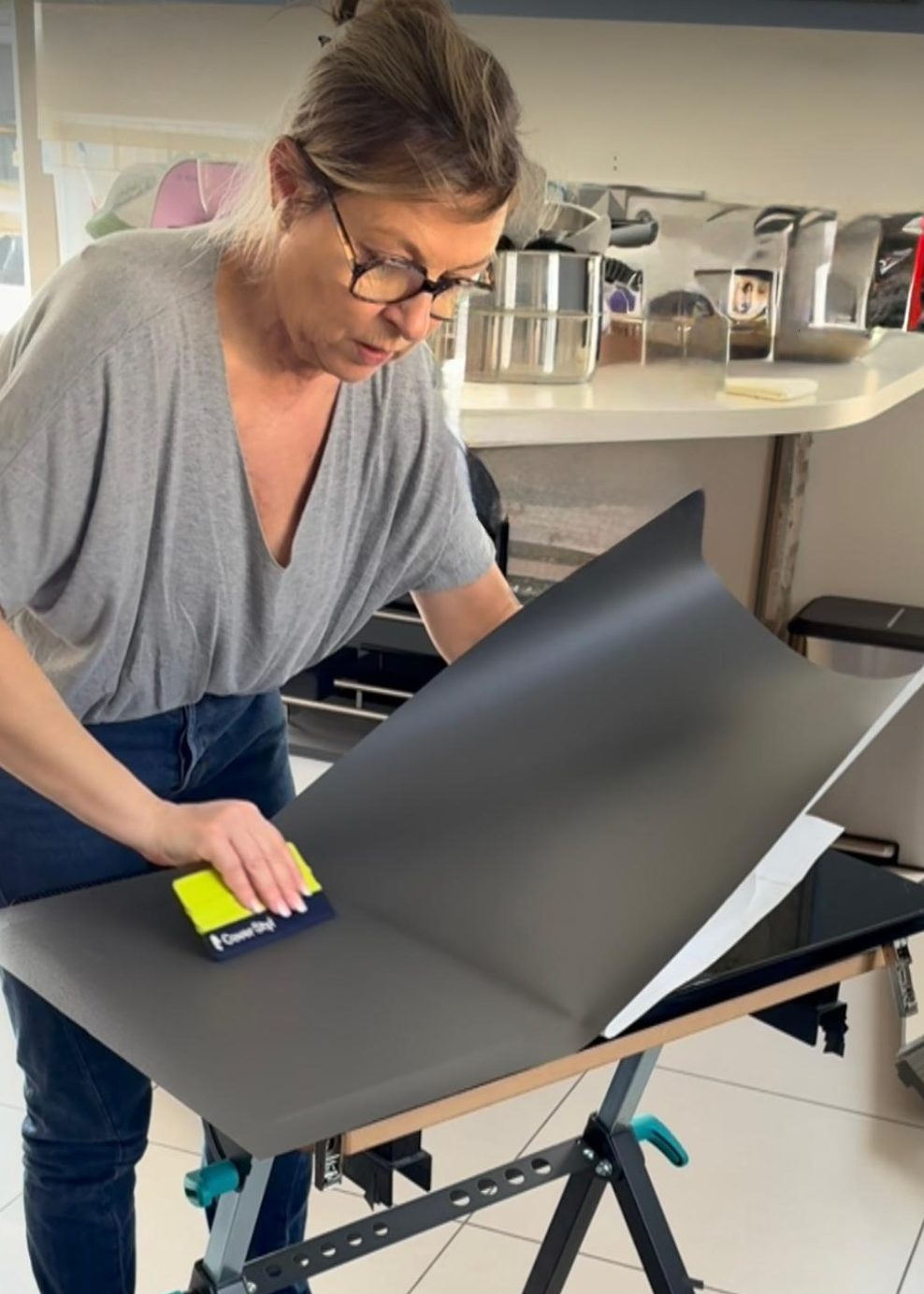 Isa en plein travail!!!