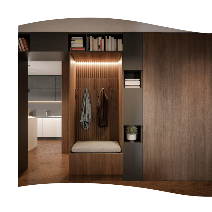 Covering Dressing Za'tribu covering dressing cloison et porte